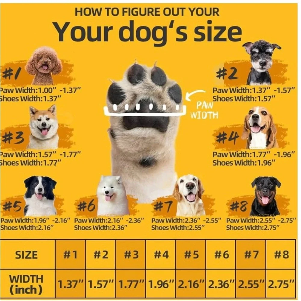 Dog boots XL